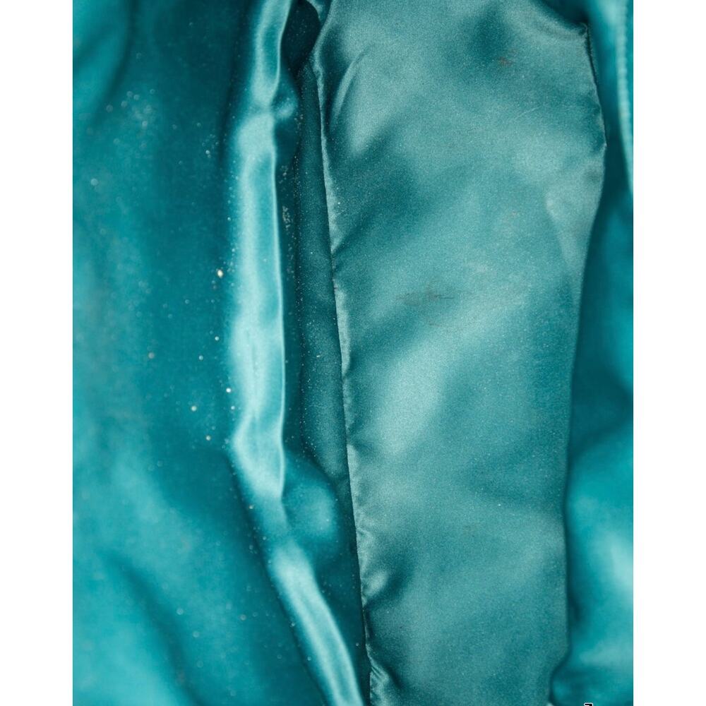 Coach Park Leather North/South Tote  Teal EUC - Picture 5 of 6